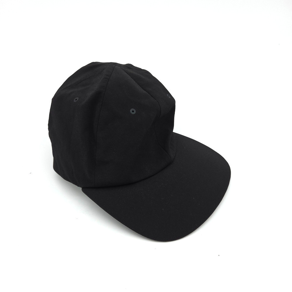 Lululemon Black Running Hat Reflective Lightweight OS Unstructured Vented